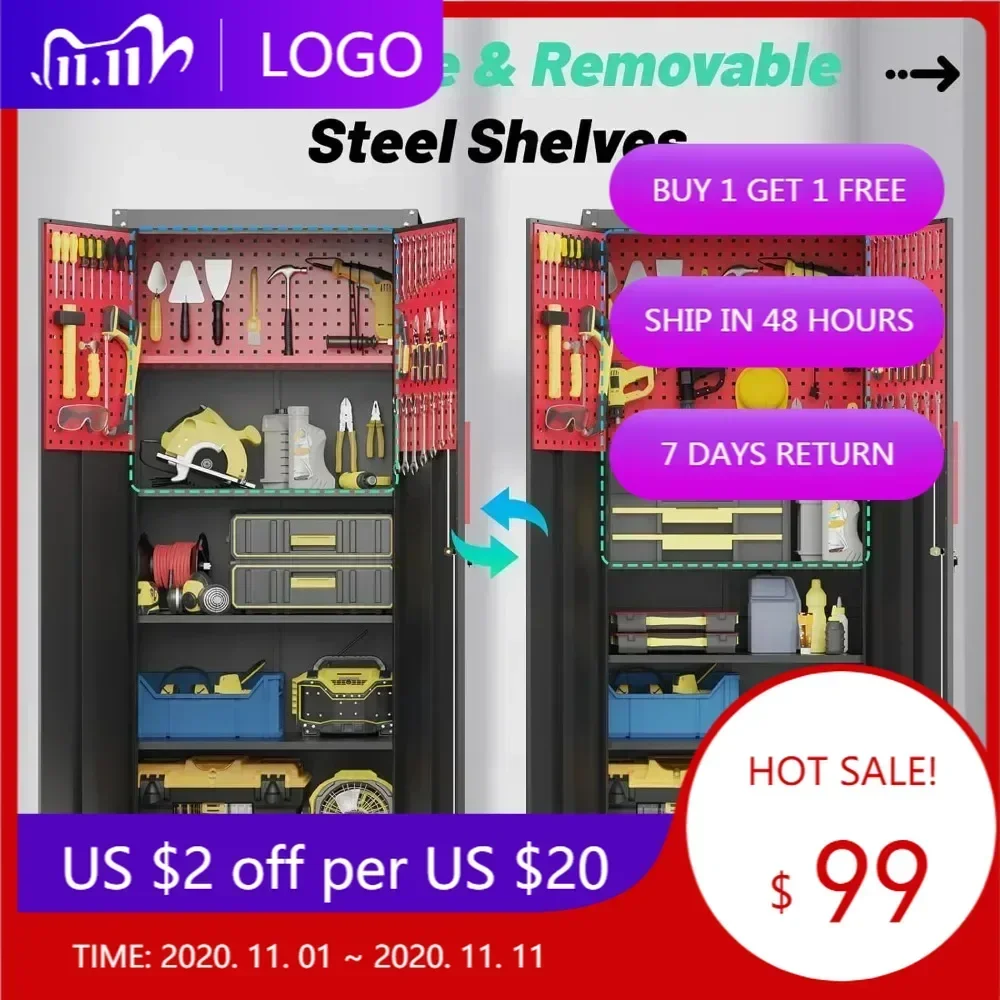 71 Metal Garage Sto…