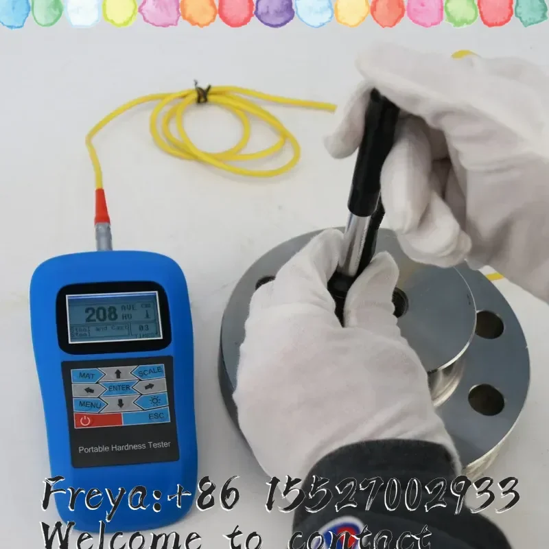 New Arrival Digital Handheld Metal Leeb Rebound Hardness Tester HLD,HRC,HB,HV,HS,HRA,HRB 6HLD High Accuracy Hardness Meter