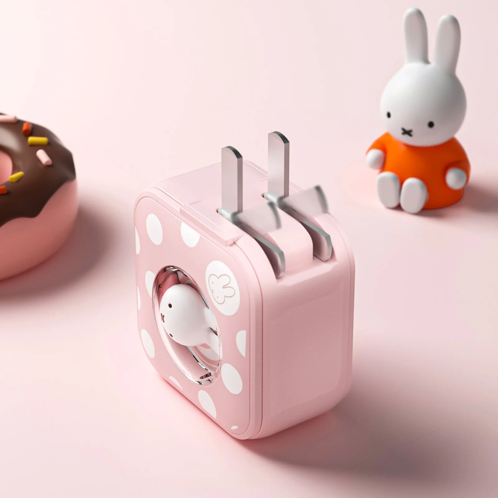 MIPOW&Miffy Foldable Power Adapter Charger （30W)