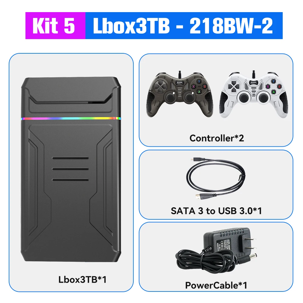 LaunchBox 3TB Game Hard Drive 10,000+ Games USB 3.0 for Windows PC 9