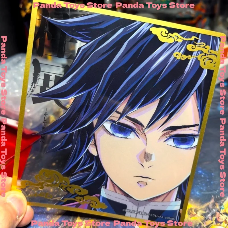 

В наличии Demon Slayer новая прозрачная цветная бумага аниме периферийная коллекция Giyu Tomioka Shinobu Kocho Mitsuri Kanroji