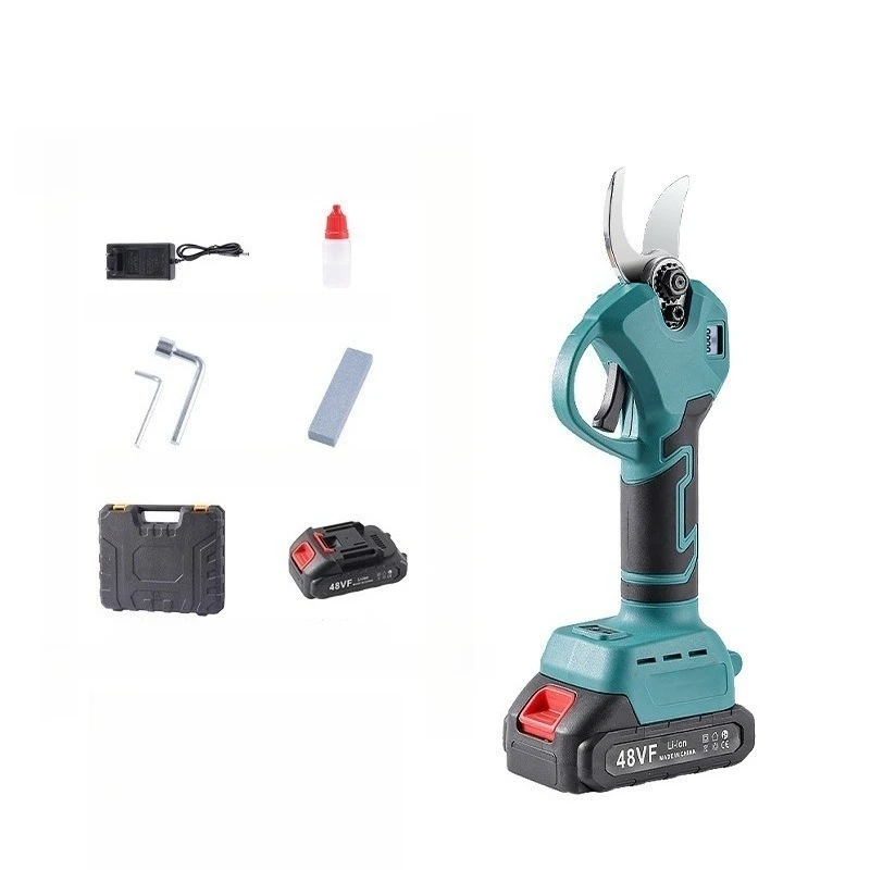 

Electric Garden Pruning Shears Portable Garden Horticulture Lithium Battery Fruit Tree Pruning Shears