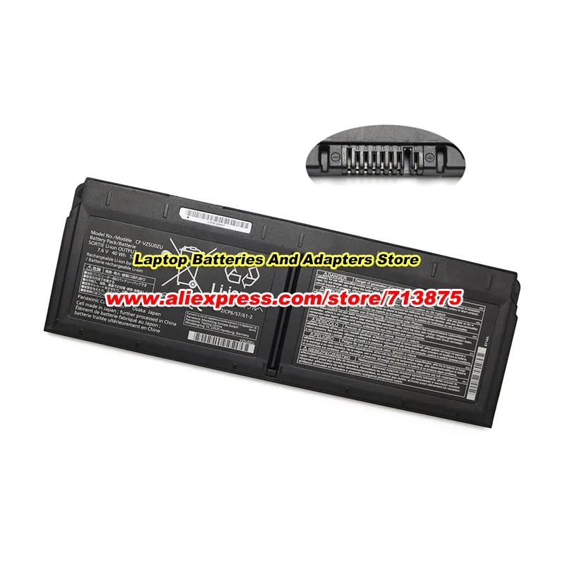 Genuine Black CF-VZSU0ZU CF-VZSU0XU CF-VZSU0WU Battery 2ICP6/57/61-2 for Panasonic TOUGHBOOK XZ6 Series Laptop