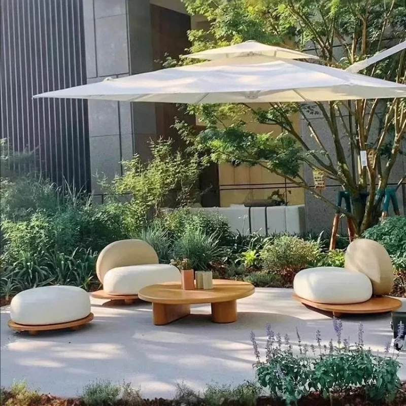 

Outdoor sofa combination outdoor courtyard furniture villa terrace leisure cloud sofa