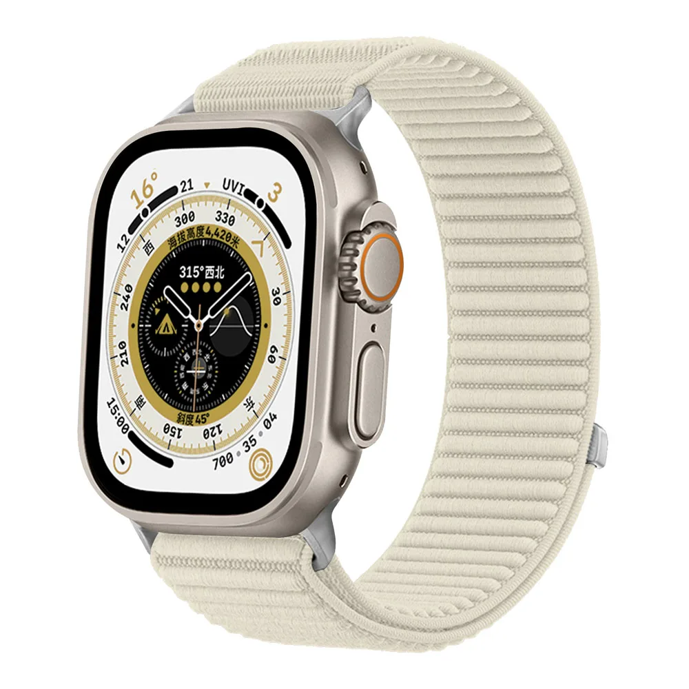 Nylon-Schlaufenarmband für Apple Watch Ultra 3 2 49 mm Band 45 mm 44 mm 41 mm 40 mm 38 Armband iWatch Serie 11 10 42 46 mm 9 8 7 6 SE 5 4 – Detail 14