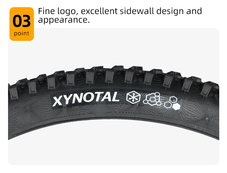 Continental Xynotal Mountainbike-Reifenfelge 27,5/29 MTB Tubeless Ready Anti Puncture 180TPI Faltreifen Off-Road Downhill-Reifen – Detail 5