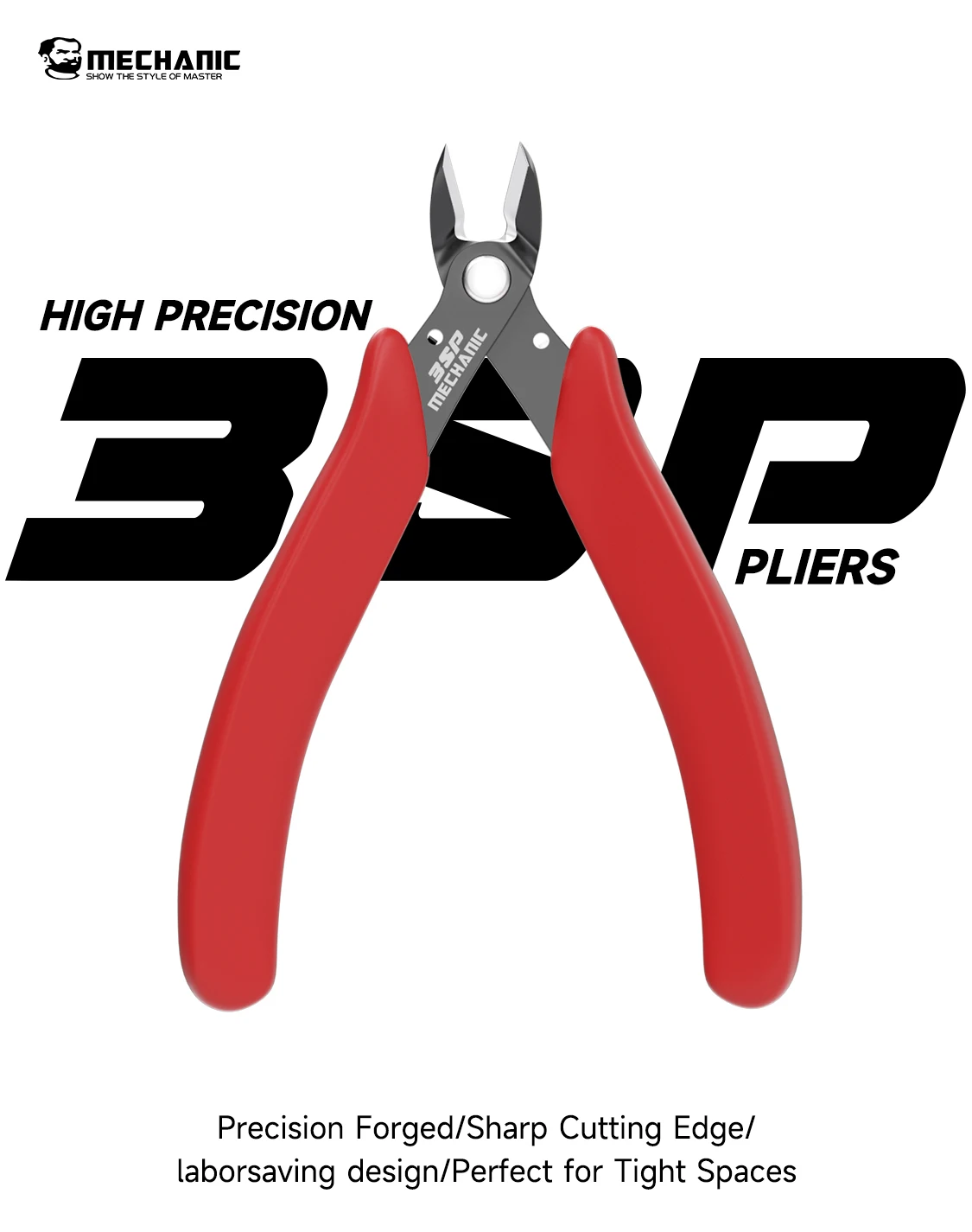 MECHANIC 3SP High-Hardness Diagonal Cutting Pliers Precision Wire Cutter for Phone PCB Repair Copper Wire Plastic Cutting Tool