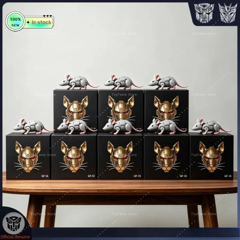 

Original in Stock Transformer GP15 Rattrap Studio Mecha Action Figure Anime Deformation Robot Model collection toys Birthday
