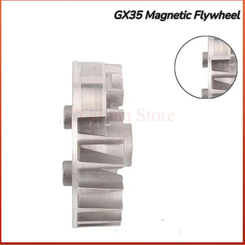 4 Stroke 140 GX35 Magneto Flywheel High Precision Rustproof Fit GX35 140cc Engine Brush Cutter Trimmer Lawn Mower PartsHot