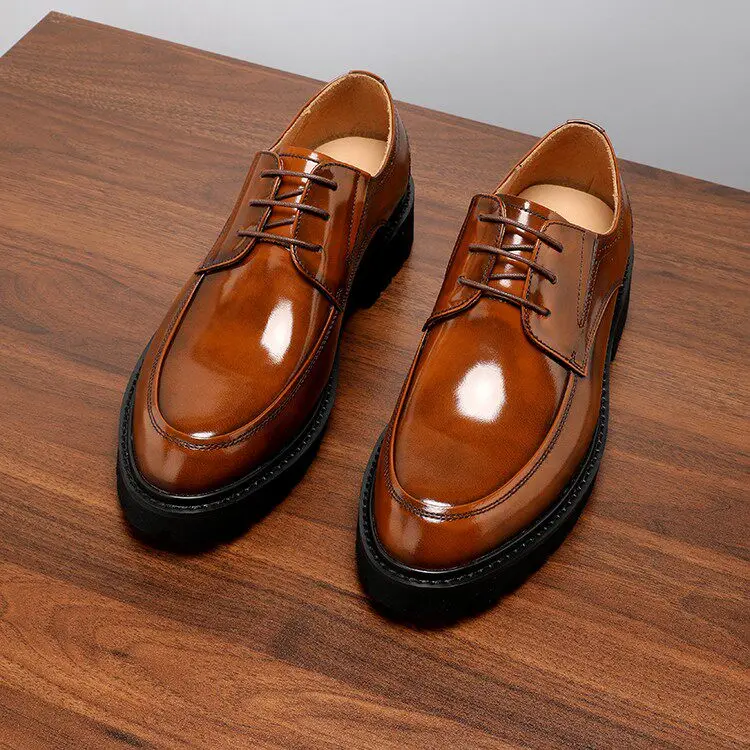 Brown Lace Up