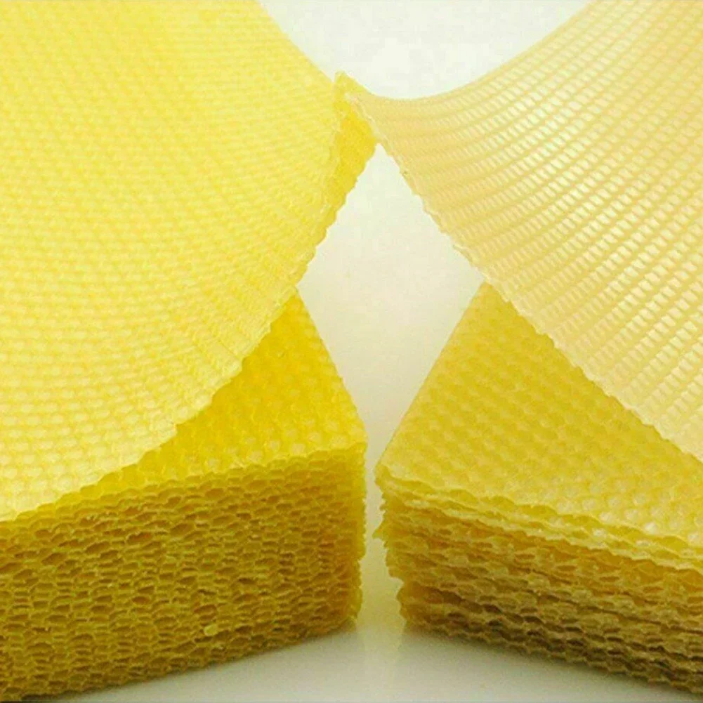 Bee Hive Wax Frames Furniture-varnishing Golden-yellow Handicrafts Honey Yellow 354honeycomb 9cm524x Convenient