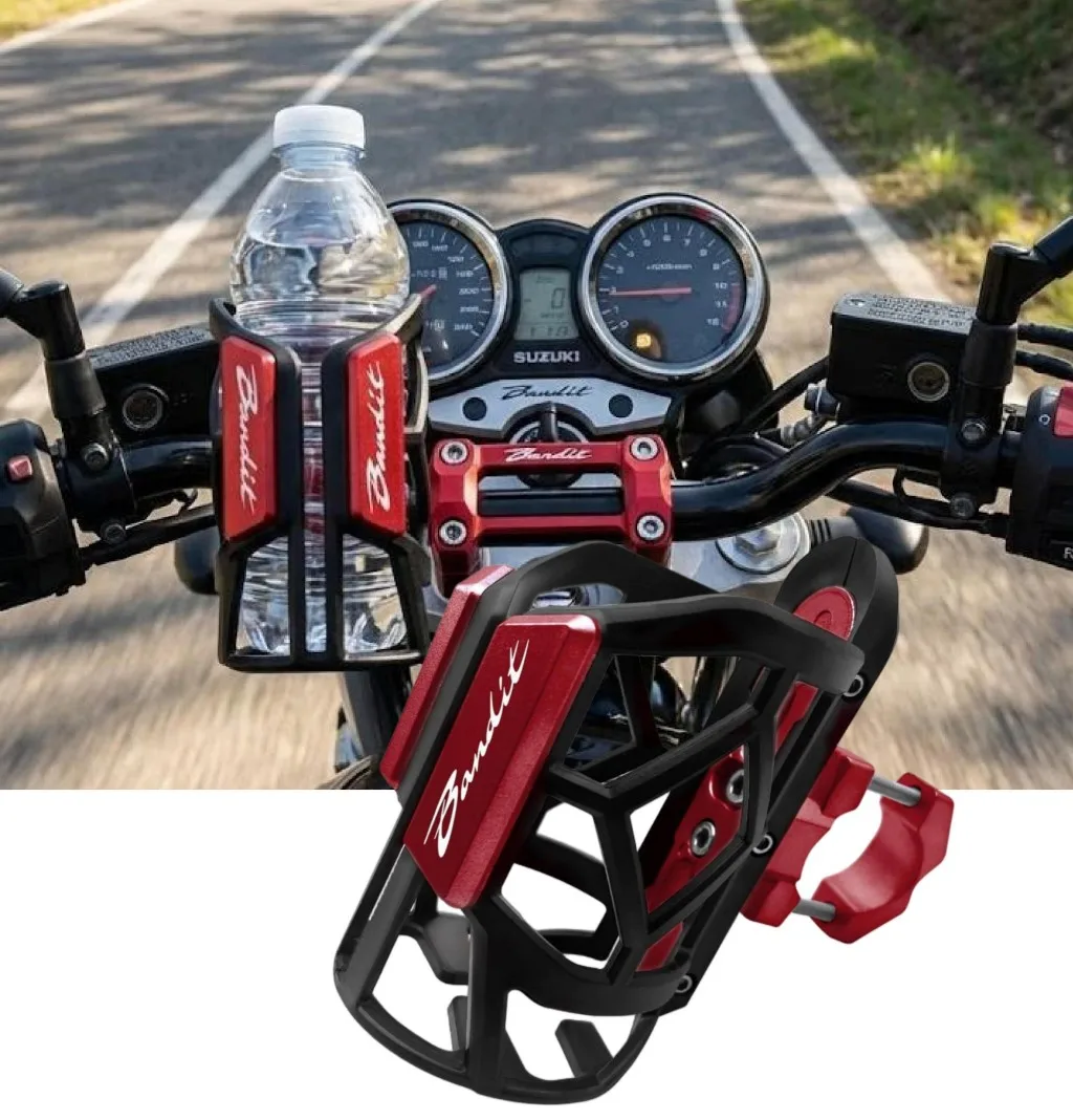 حامل أكواب الماء للدراجات النارية لـ Bandit S650 600 650 1200 1250 1250S حامل أكواب الماء للدراجات النارية عالي الجودة