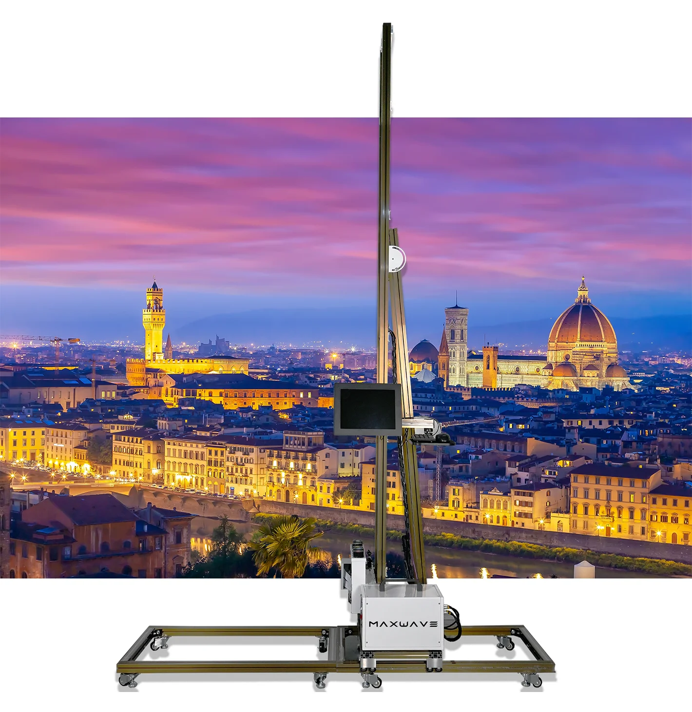 

Laser Wall Painting Machine Transportable Wall Drawing Machine High-Speed Touchscreen UV Wall Printer CMYKW Wall Printer