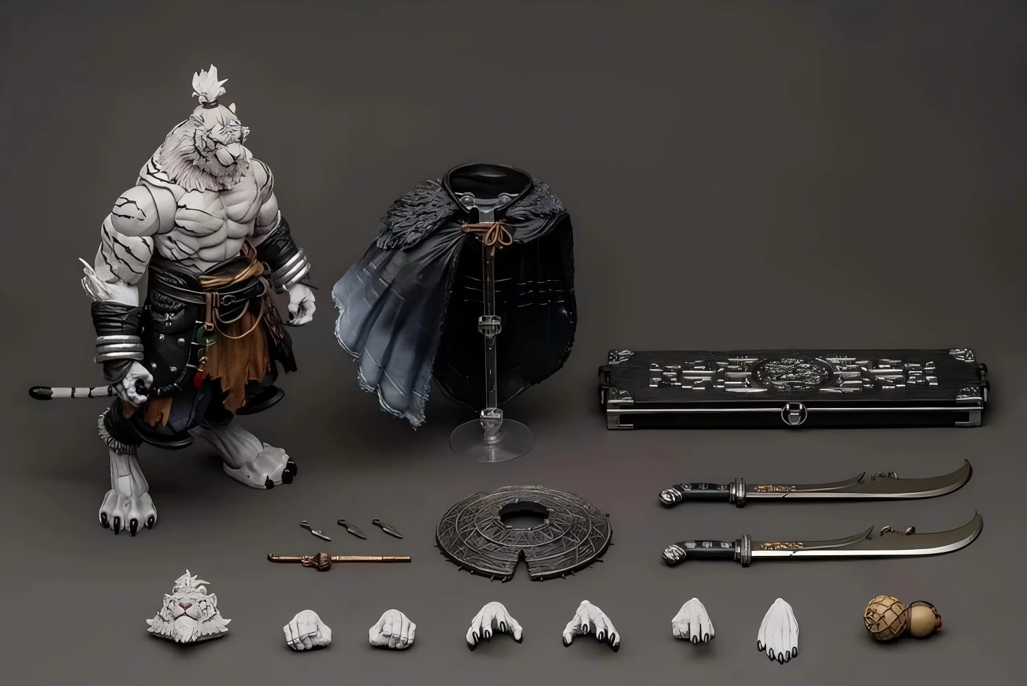 Oferta Especial FuRay Planet Bla Master Weng (Versión Tigre Blanco) Figura de acción exclusiva a escala 1/12 de MAESTRO UNION - MARCA FURAY P