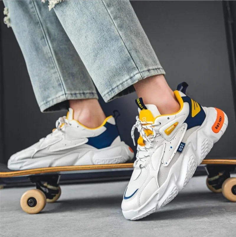 

Модная и удобная сетчатая дышащая подошва, летняя распродажа, мужская повседневная обувь, дышащие кроссовки на толстой подошве