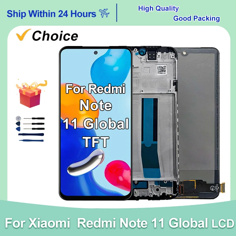 6.67'' TFT LCD For Xiaomi Redmi Note 10 Pro Display Touch Screen Digitizer Assembly For Redmi Note10 Pro 4G LCD Replacement Part