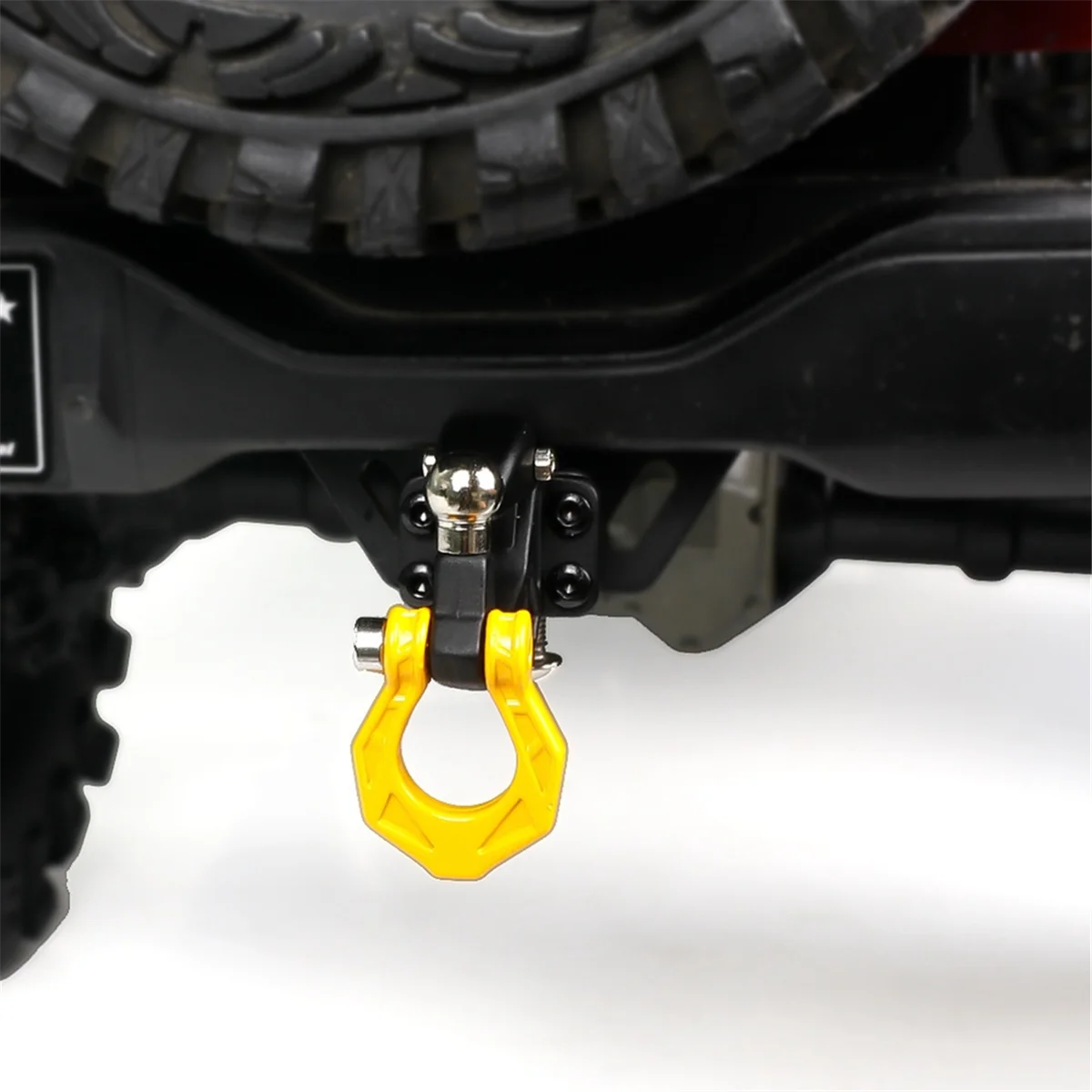 

ABQR 4PCS RC Car Upgrade Tow Hook Towing Hook for 1/10 1/8 TRX4 SCX10 KM Tank 300 RC Car Upgrade Parts