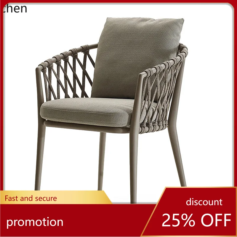 

HT outdoor rattan chair courtyard garden table and chair combination leisure balcony tea table leisure seat