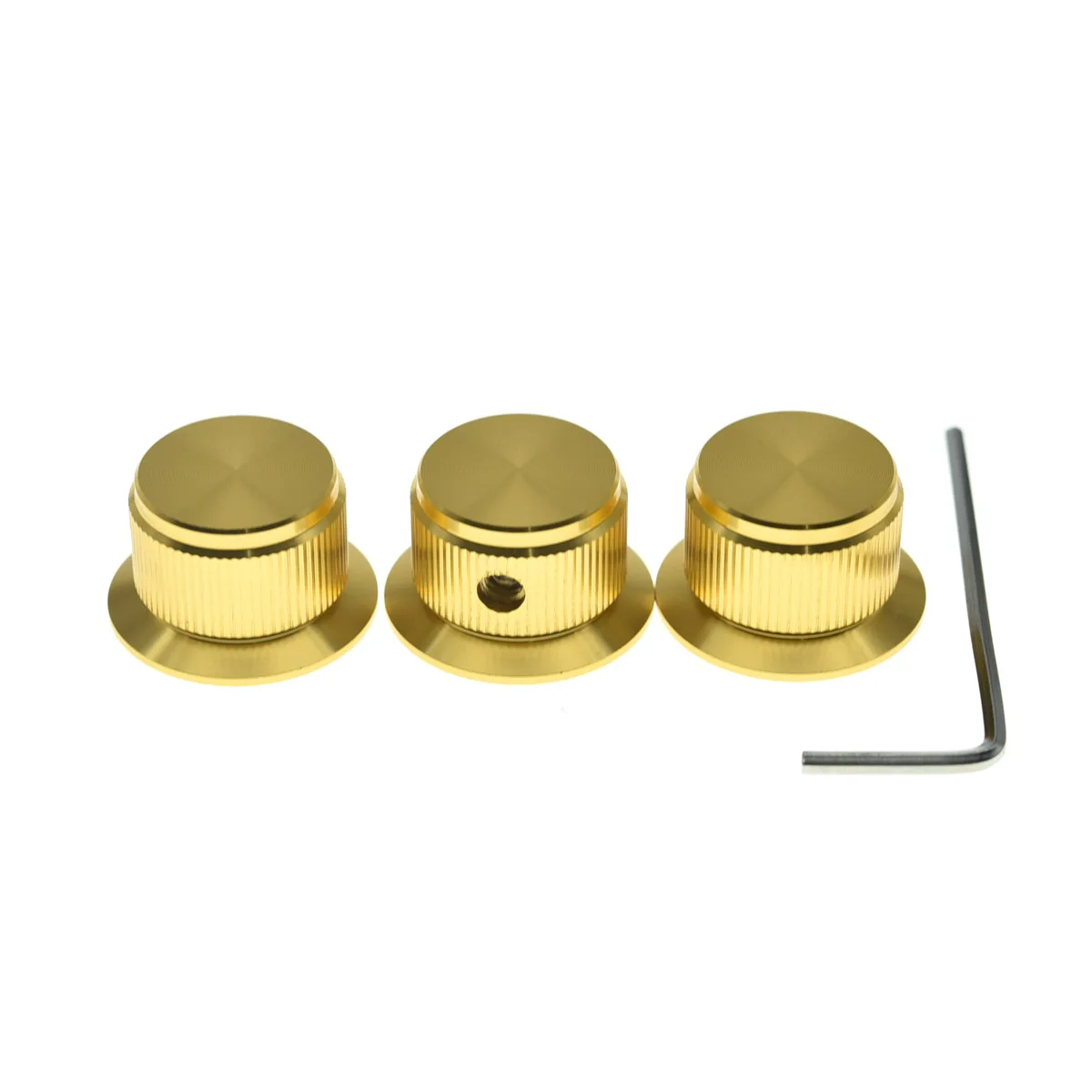 KAISH 3pcs Aluminium Potentiometer Knobs 1/4\