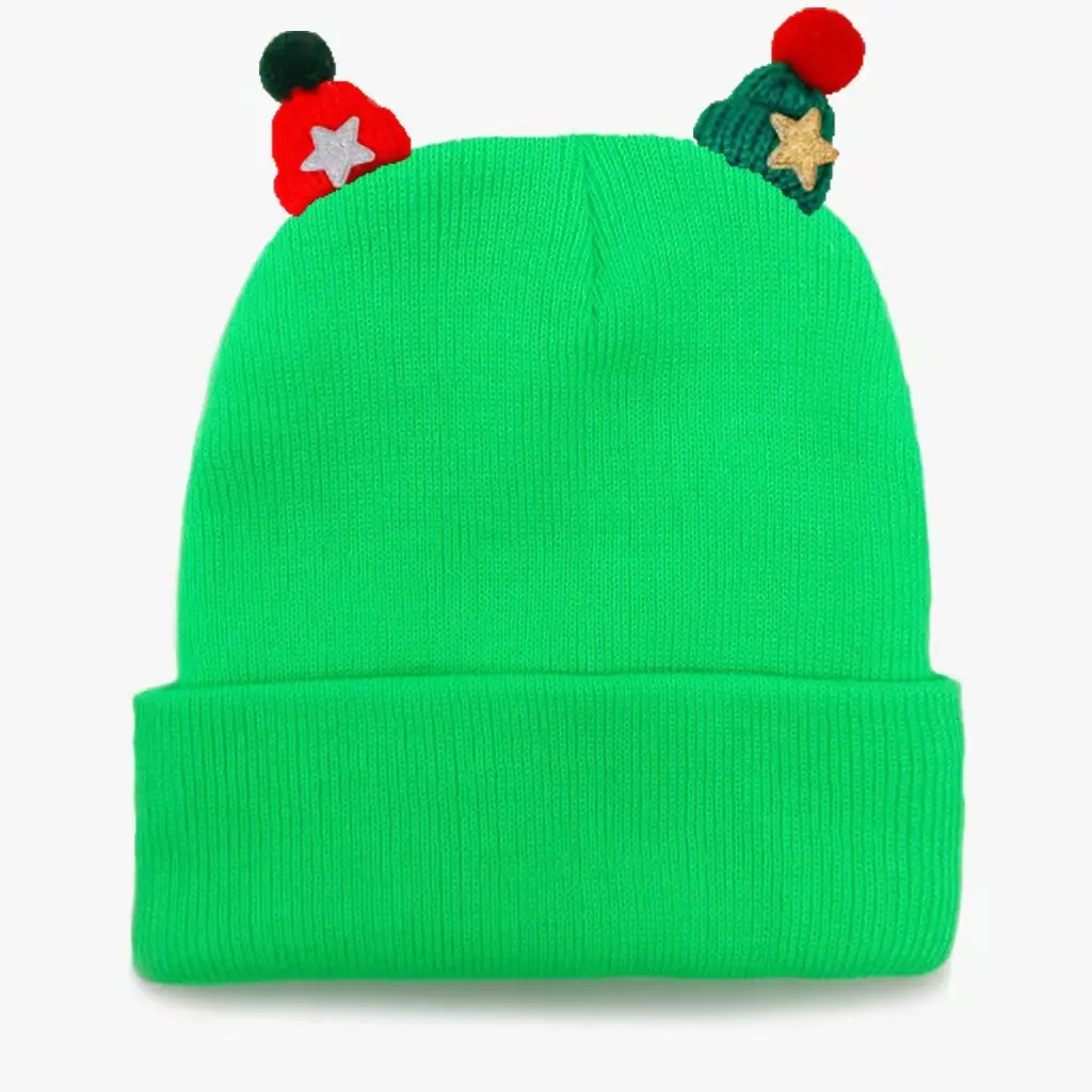 

New Hat Stocking Watch Cap Hugger Toque Head Christmas Hat Woolen Men Women Cold hip-hop Street Children Knitted Outdoor B8M39