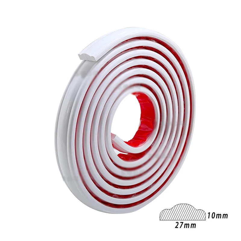 

5M 27MM Self-adhesive Decorative Wall With Soft And Bendable Camel Hump Sealing Decorative Strip To Prevent Oil Stains