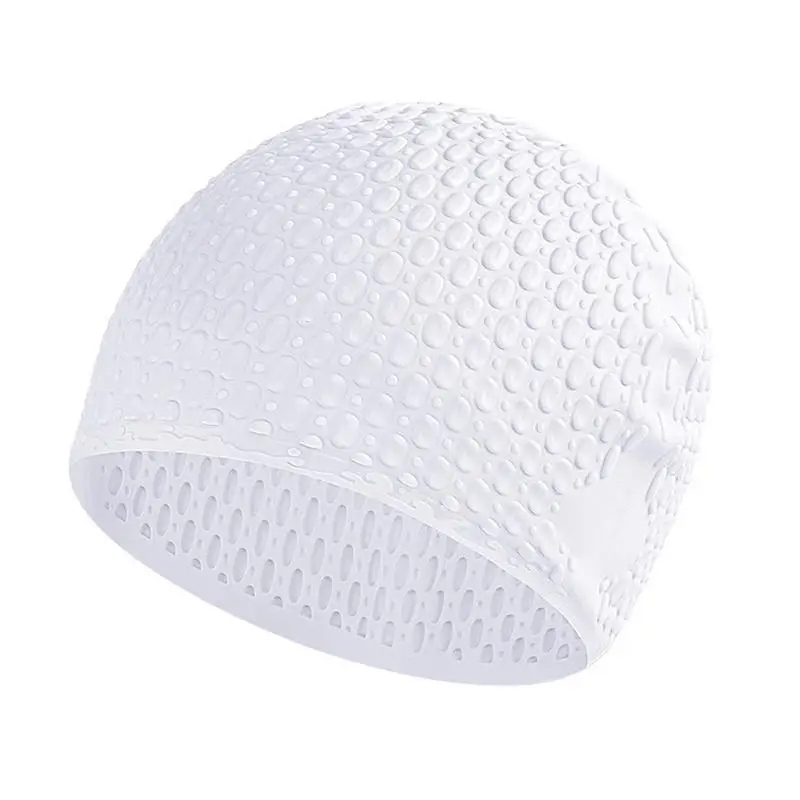 

Swimming Hat Large Silicone Swim Hat Waterproof Adult Non-slip Long Hair Unisex-Adult Waterproof Hat Large Silicone Swimming
