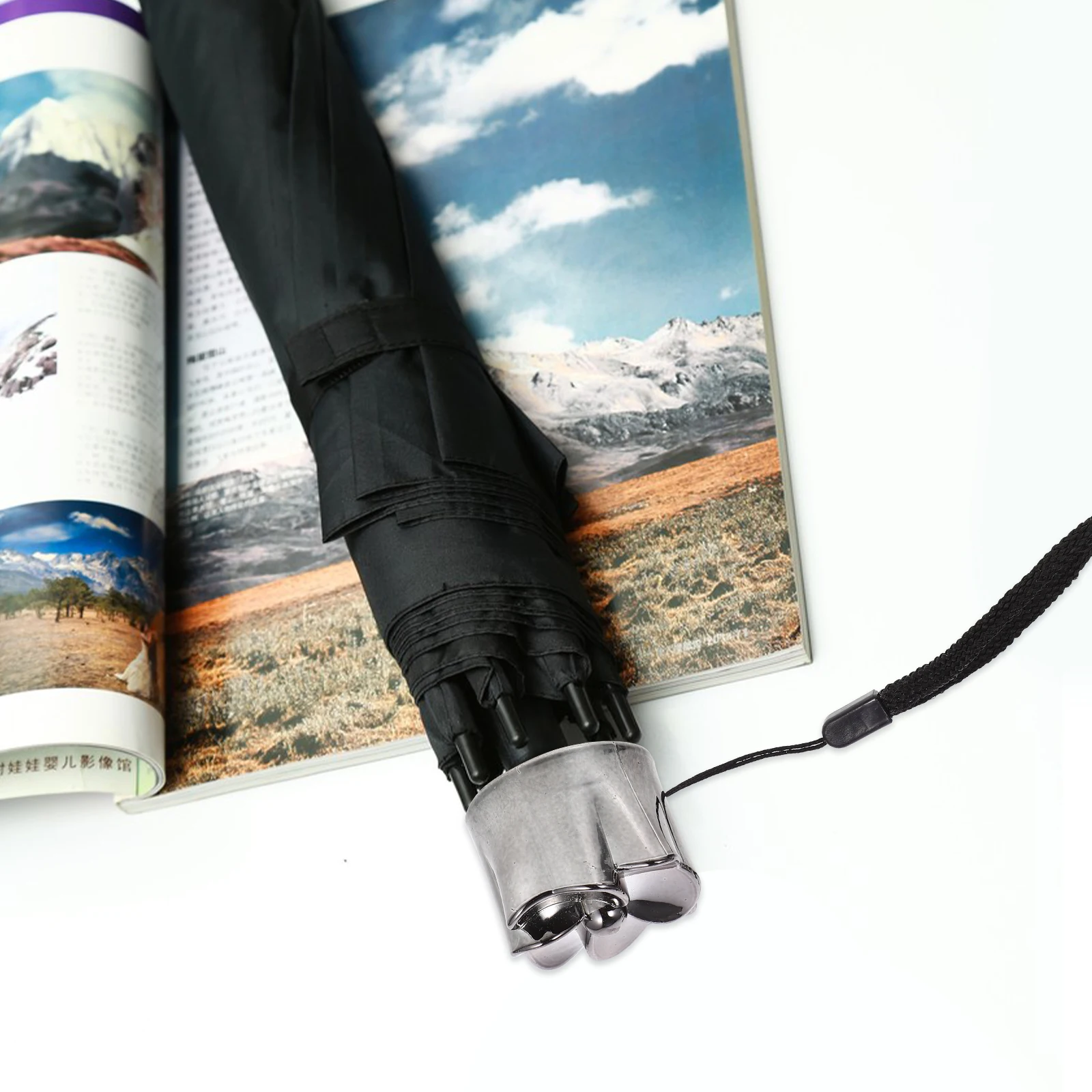 

2Pcs Umbrella Accessories Foldable Plastic Outdoor Grip Compact H Replacement UV Protection Lightweight Compact