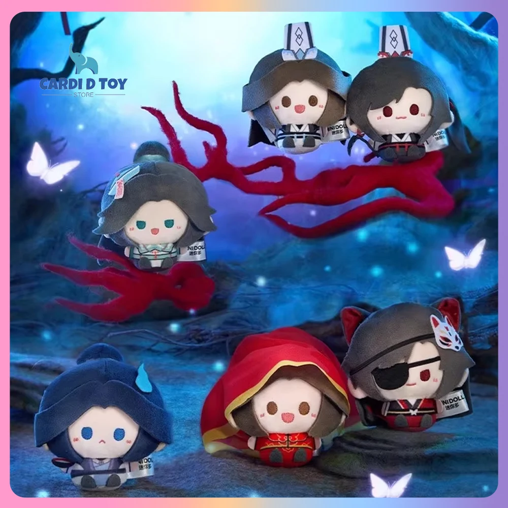 

Подлинная серия Tian Guan Ci Fu Cute Ghost City Blind Box Decora Anime Kid Gifts Hua Cheng Xie Lian Cute Keychain Mystery Box