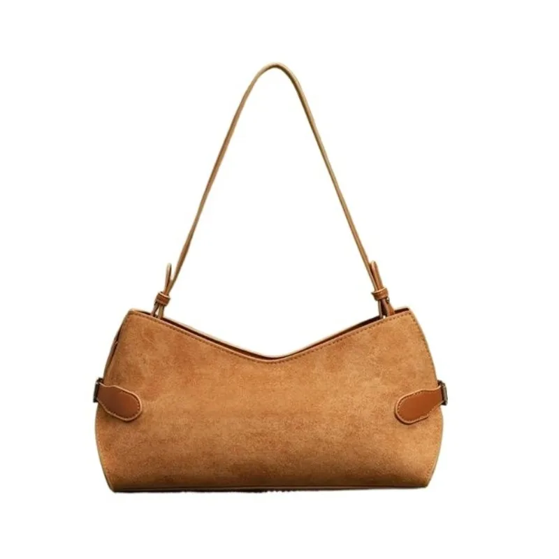 

Высокое качество, высокий внешний вид, новый матовый французский высококачественный ретро нишевый дизайн для поездок на работу, одно плечо, подмышки, выход