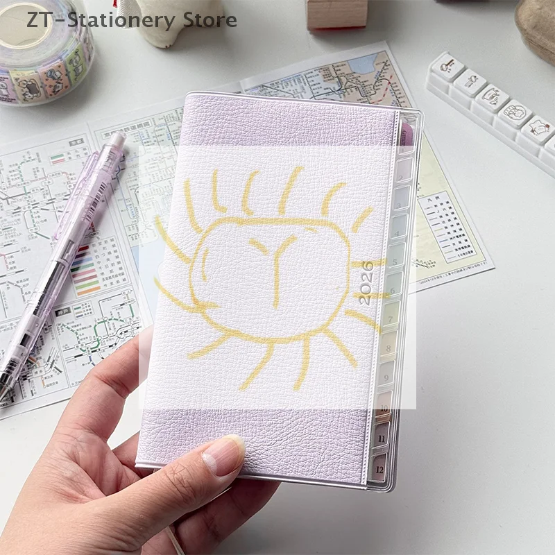 

Calendar Notebook Diary 2026 Planner With Rainbow Cortical Schedule Handbook High Value Monthly Weekly Plan Work Notes