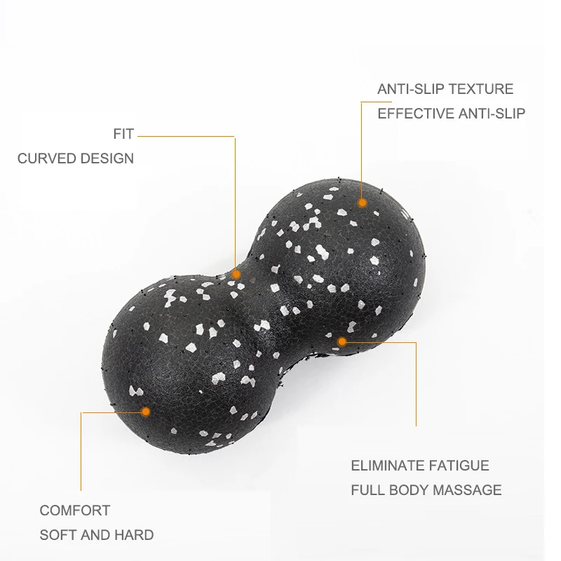 EPP One-piece Peanut Ball Cervical Muscle Relaxation Fascia Ball Yoga Fitness Plantar Meridian Relaxation Massage Ball