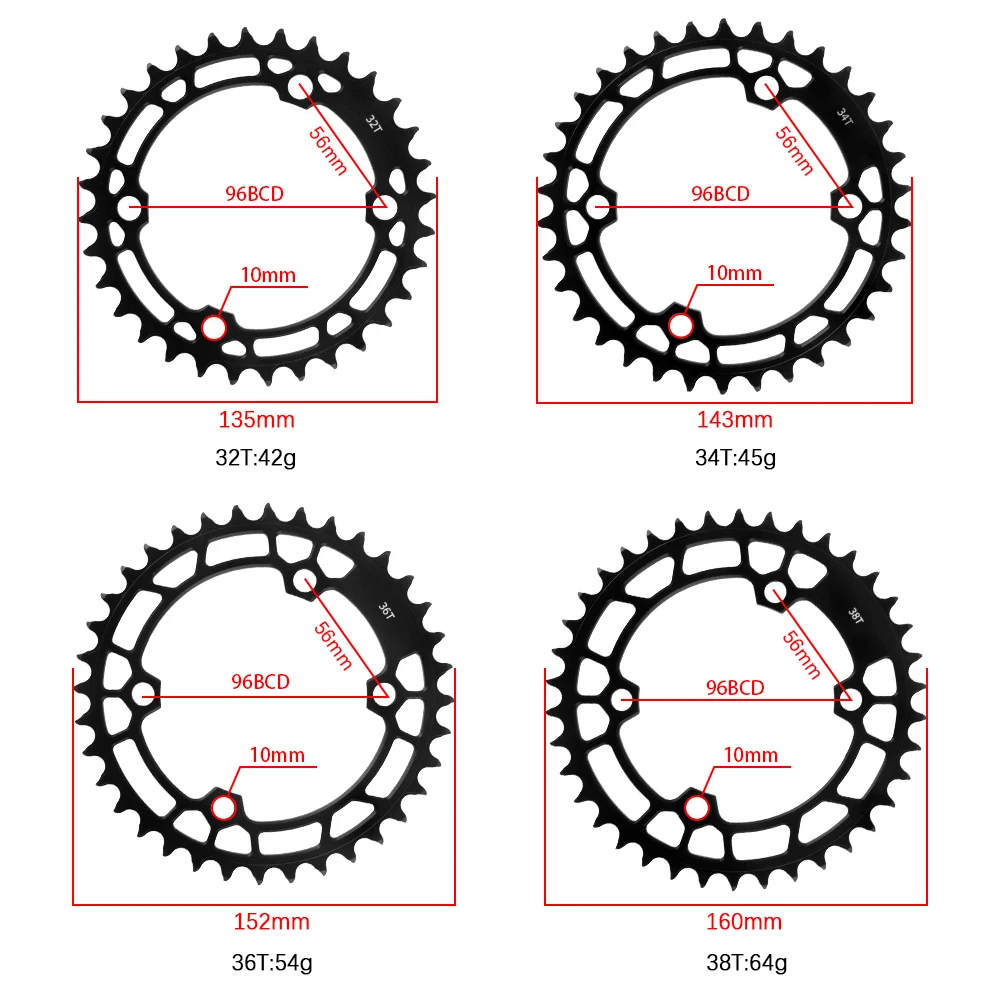 SHIMANO FC-MT510-1 1x8/9/10/11/12-Gang ​ ​ MTB 170/175mm WUZEI 96BCD 32/34/36/38/40T BSA-MT501/PA-MT500 Mountainbike-Kurbelgarnitur – Detail 11