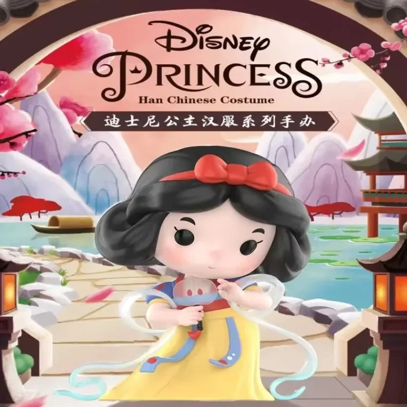 

POP MART Disney Princess Han, китайский костюм, серия, слепая коробка, сумка для догадок, оригинальные игрушки, кукла, милые аниме-фигурки, украшения, подарок