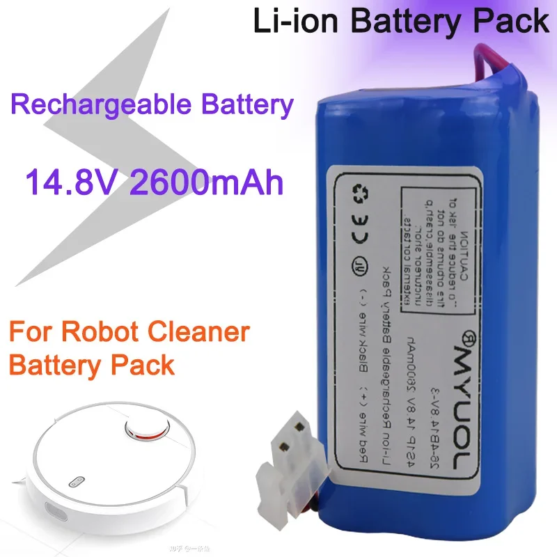 2024 New High Quality 2600mAh 14.4V Replacement Battery For ILIFE ECOVACS Kitfort Dibea Robotic Vacuum Cleaners