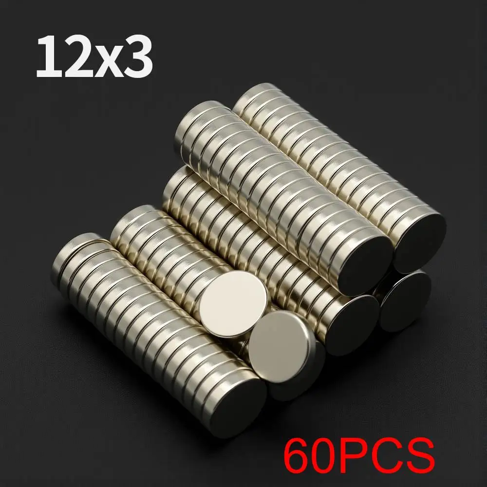 Krachtige Neodymium magneet N35 NdfeB permanente magnetische imanes ronde supersterke koelkastmagneten DIY 8x2 8x3 10x3 10x5 12x3mm