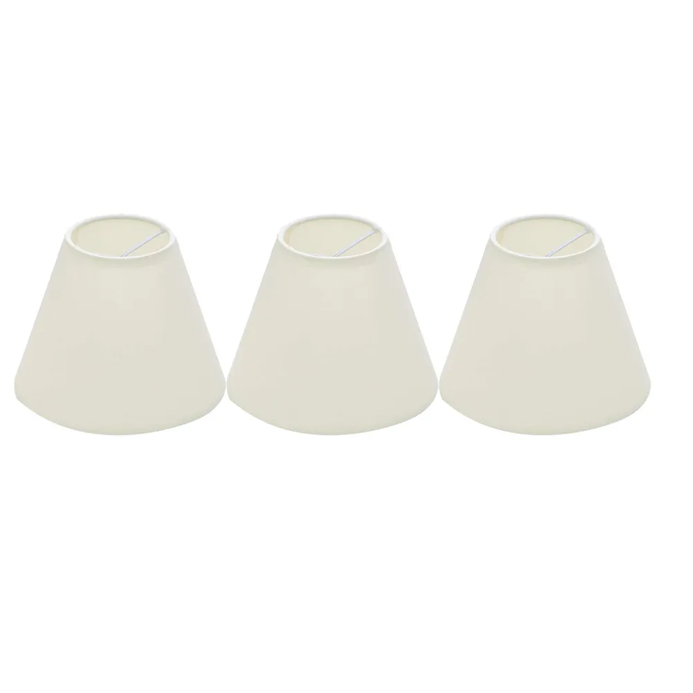 3Pcs Lamp Shade Accessory Premium Cloth Bubble Type Lampshade Dustproof Ceiling Light Cover Bedroom Living Room Lamp Cover