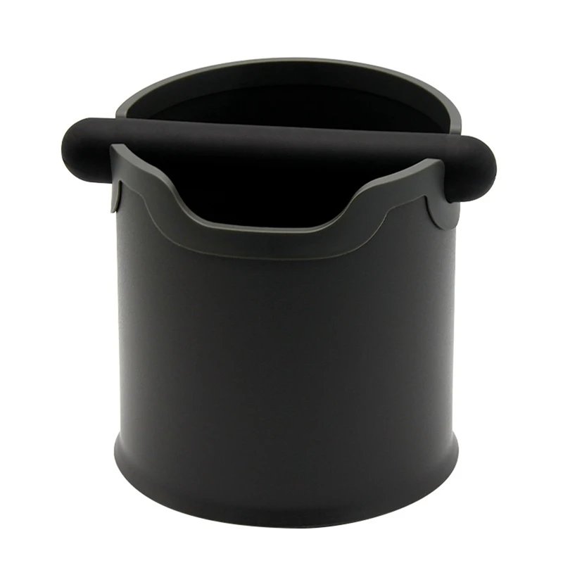 

Coffee Powder Residue Box Black Deep Bowl Non-Slip Detachable Knock Bar Coffee Machine Grounds Bucket Grind Trash Bin