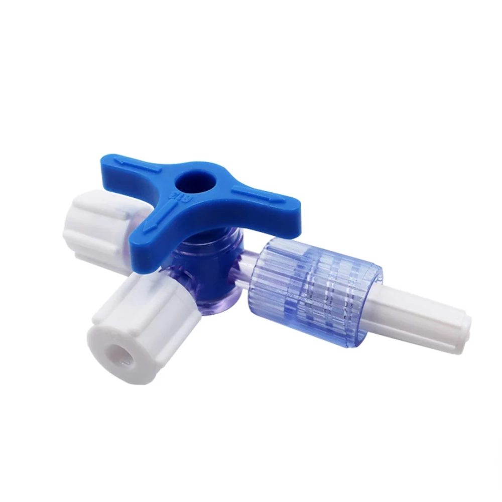 10 stücke/30 stücke/50 stücke/100 Pet Medizinische EO Sterile 3 Weg Rohr Anschluss Absperrhahn mit Luer-lock Ventil Drei Weg Stop Hahn Von Krankenhaus – Detail 4