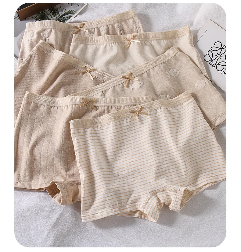 new children high quality solid boys cotton boxer shorts panties kids underwear for 3-17year teenager 4cs/lot student wholesales