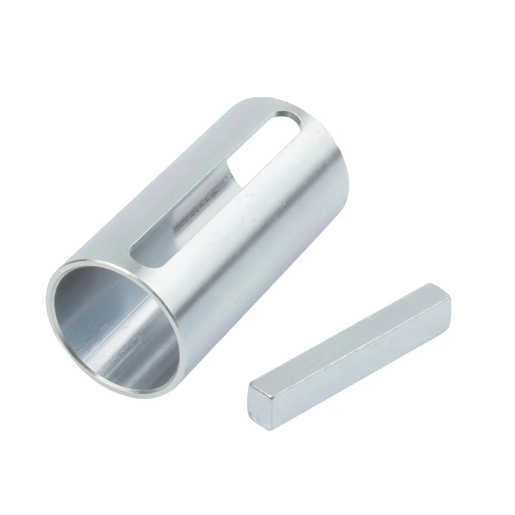 

Gas Engine Pulley Crank Shaft Sleeve Adapter Bushing Sheave Key Car Accessories Bore Reducer Silver