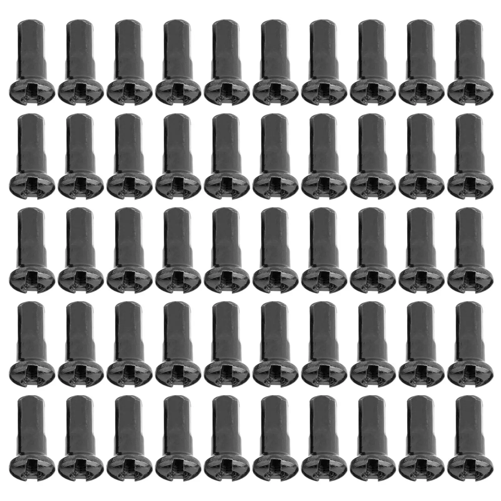2-6pack 50Pcs MTB Bike Spoke Nipples Road Spoke Caps Spokes Protector image 2