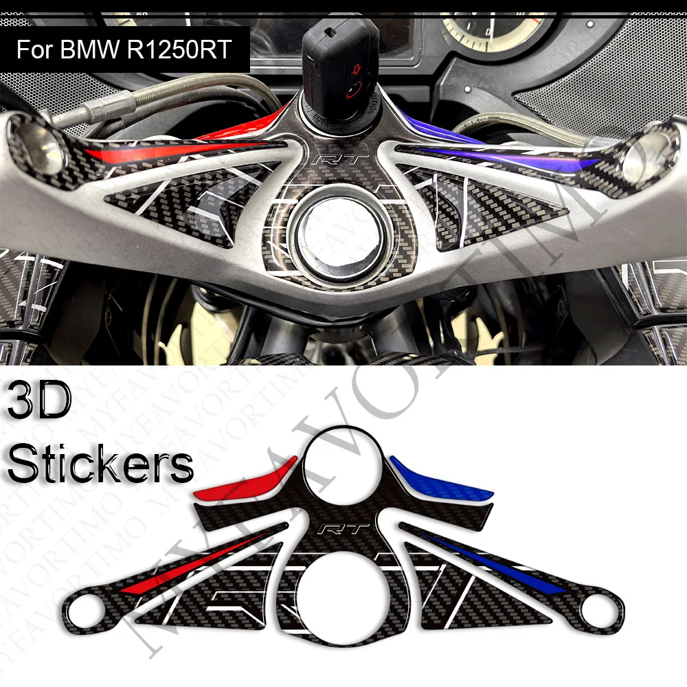 Motorcycle Tank Pad Knee Grips Fairing Fender Protective Stickers Decals Kit Accessories For BMW R1250RT R1250 RT 2021‑2025
