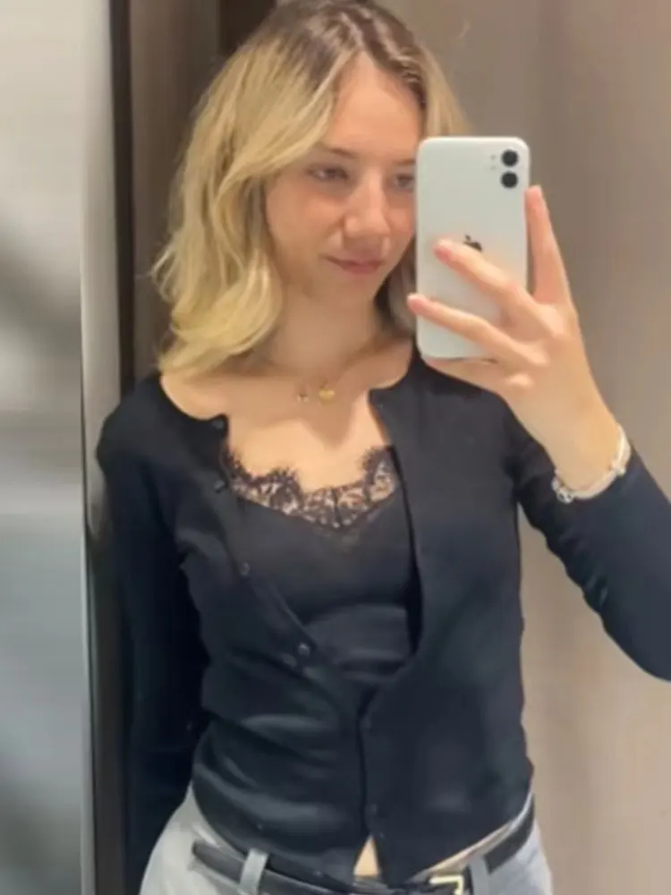 Thumbnail 4 - #79 Best Womens Cropped Knit Sweaters to Buy In 2026