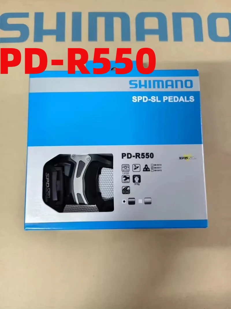 Педали Shimano RS500 R550 PD-RS500 PD-R550 Педали для шоссейного велосипеда, самоблокирующаяся педаль для велосипеда