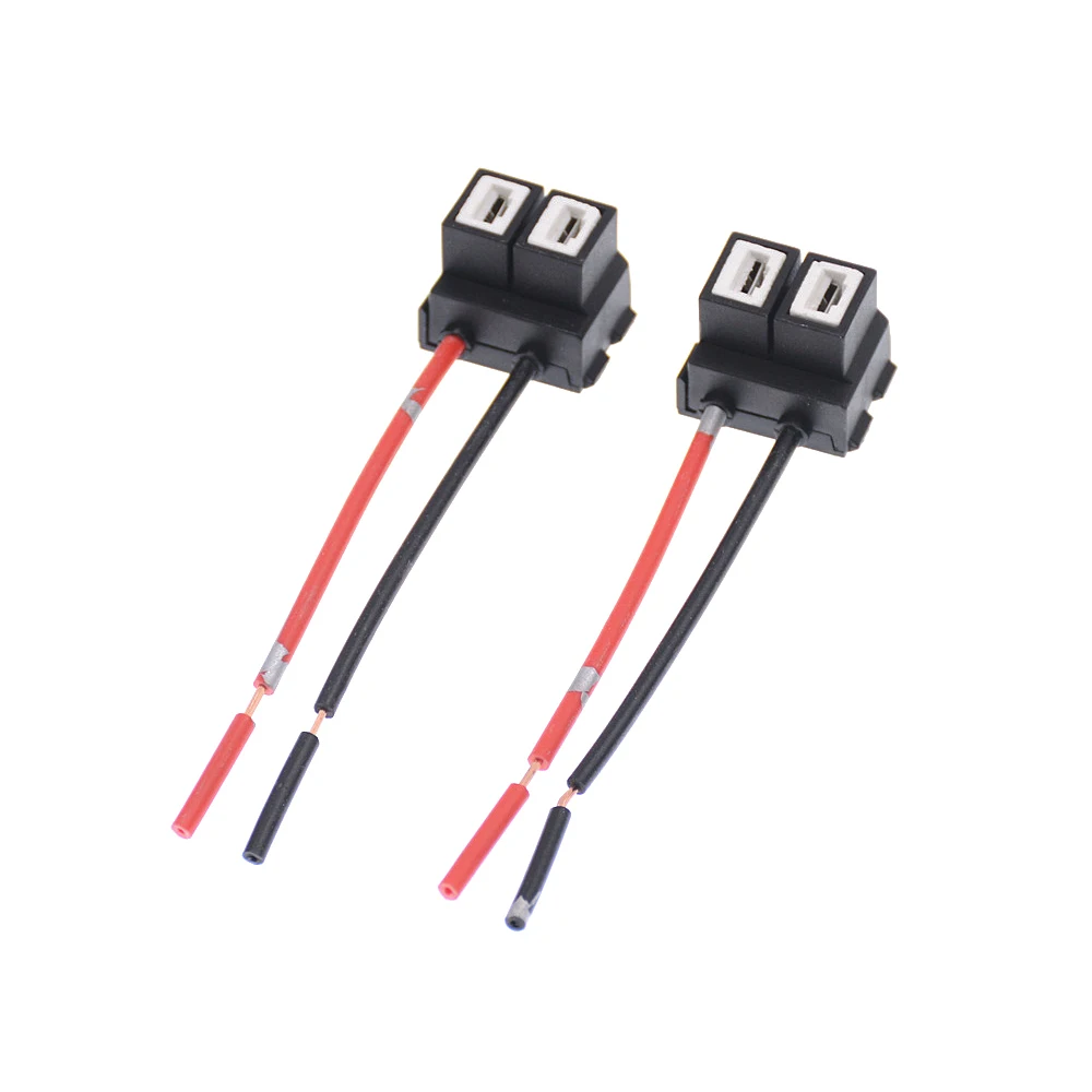 

2pcs Socket Adapter Wiring Harness Sockets Car Wire Connector Cable Plug For H7 LED Headlight Automobile Lamp Bulb w/ Wire 10cm