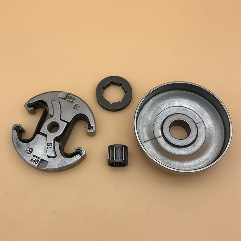 HUNDURE – tambour d\'embrayage, Kit de roulement à aiguilles 7T pour HUSQVARNA 325 340 345 XP 346 350 351 357 445 pièces de tronçonneuse à essence