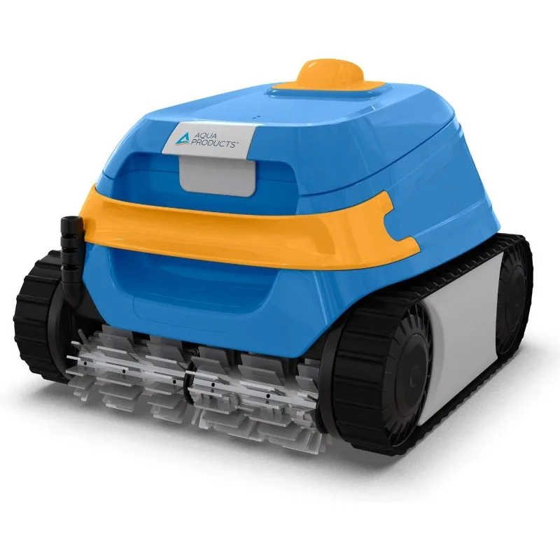 

Aqua Products Evo502 Robotic Pool Cleaner, Automatic Vacuum for Inground Pools up to 40ft, 50ft Cable Length, Wall Climbing Vac