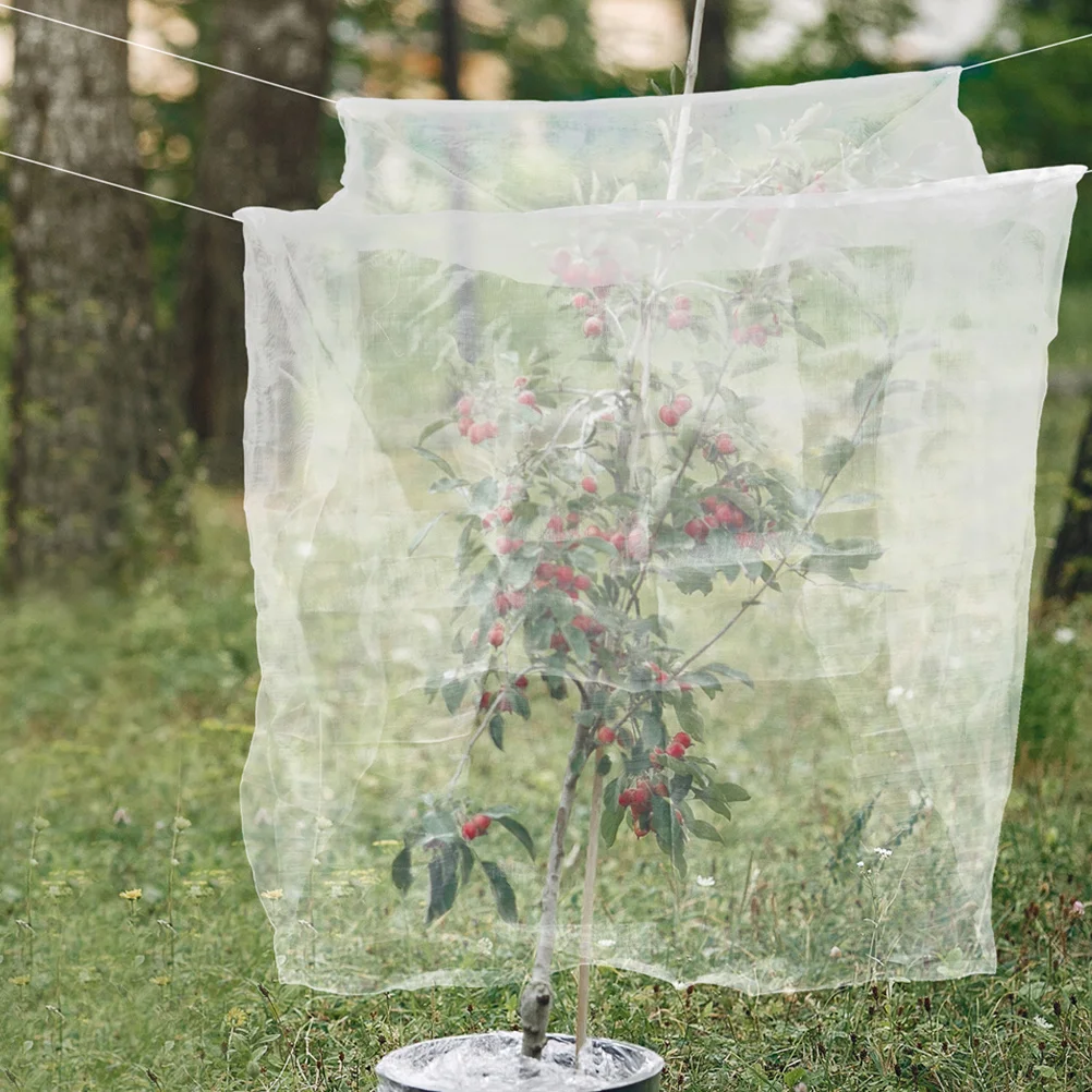 شبكة حديقة شبكية مضادة للطيور، خفيفة الوزن، حاجز حشرات من البولي إيثيلين، شاشة شجرة الفاكهة، سرير مرتفع #6