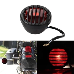 Universal Motorcycle Side Mount Tail Light Rear Stop Light Do Not With License Plate Bracket Holder