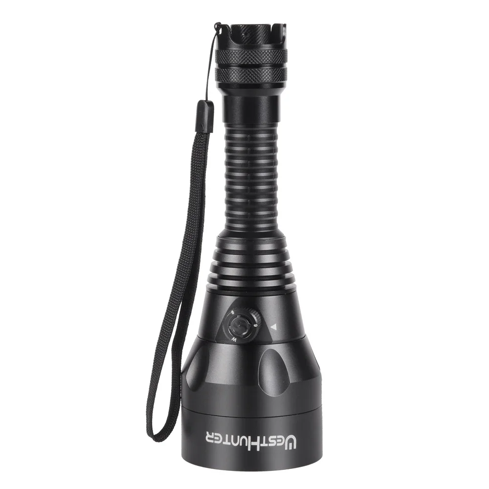 WestHunter IR Torch Flashlight Super Bright Tactical Power LED Flashlight Aluminum Multipurpose Portable High Lumens Torch Light